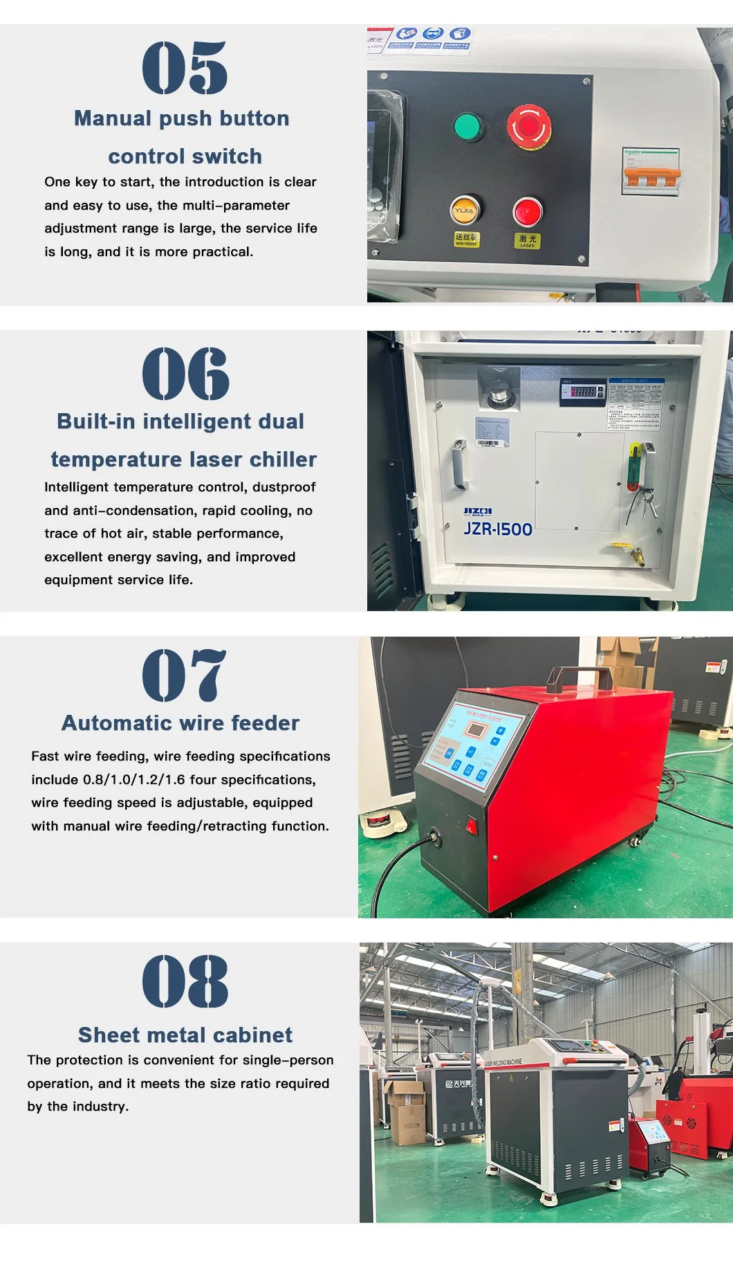 1000W 1500W 2000W Handle Laser Welding Laser Welding Machine for Metal Portable Laser Welding Machine Laser Welding Machine Price Handheld Laser Welding Machine