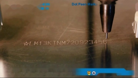 Tragbare pneumatische DOT-Peen-Pin-Markierungsmaschine aus Metall